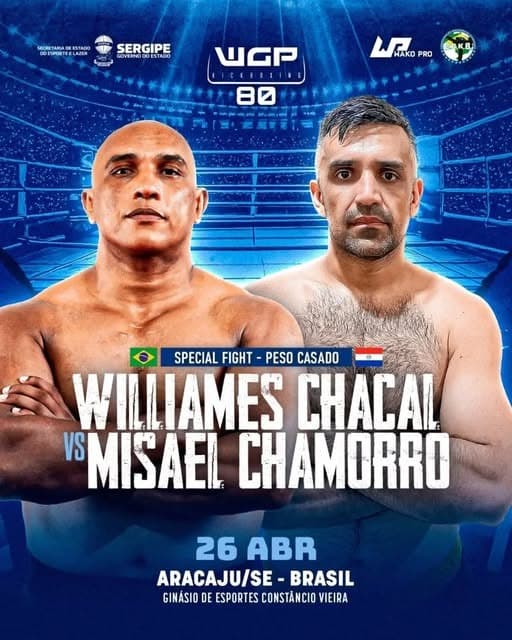 WGP 80 estreia em Aracaju com disputa de cinturão e GP nos Super-Leves